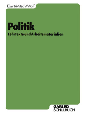 cover image of Politik